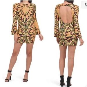 Zara Retro Paisley Printed Mini Dress